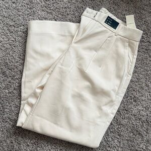 Abercrombie & Fitch Cream Trousers